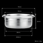 Filter Basket High Extraction - Double Layer - 58mm - 20g